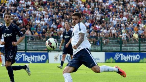 Inter, sestina al Trentino Team: doppiette per Mauro Icardi e Bonazzoli