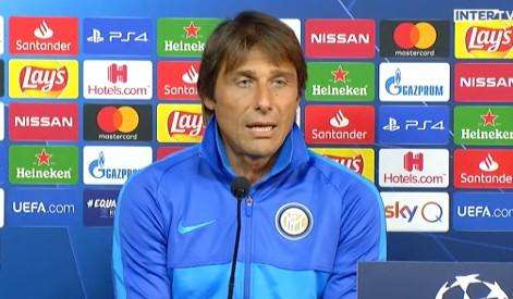 Conte: "Slavia Praga abituato a vincere, servirà attenzione. Obiettivo minimo? Dirlo ora è insensato"