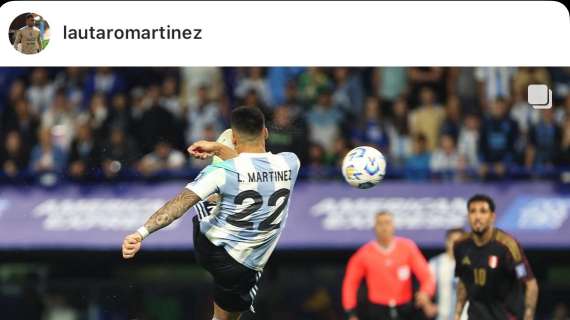 Lautaro: "Ci salutiamo con una vittoria. Grazie Argentina, ci vediamo il prossimo anno"