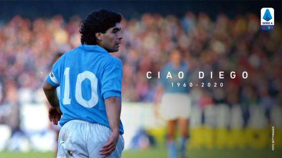 Addio a Maradona, Dal Pino: "Nel prossimo turno la Serie A lo ricorderà con un'iniziativa speciale"