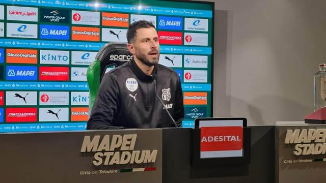 Sassuolo, Grosso in conferenza: "L'Inter? Puoi solo sperare non concretizzi. Non sempre diamo continuità, però..."