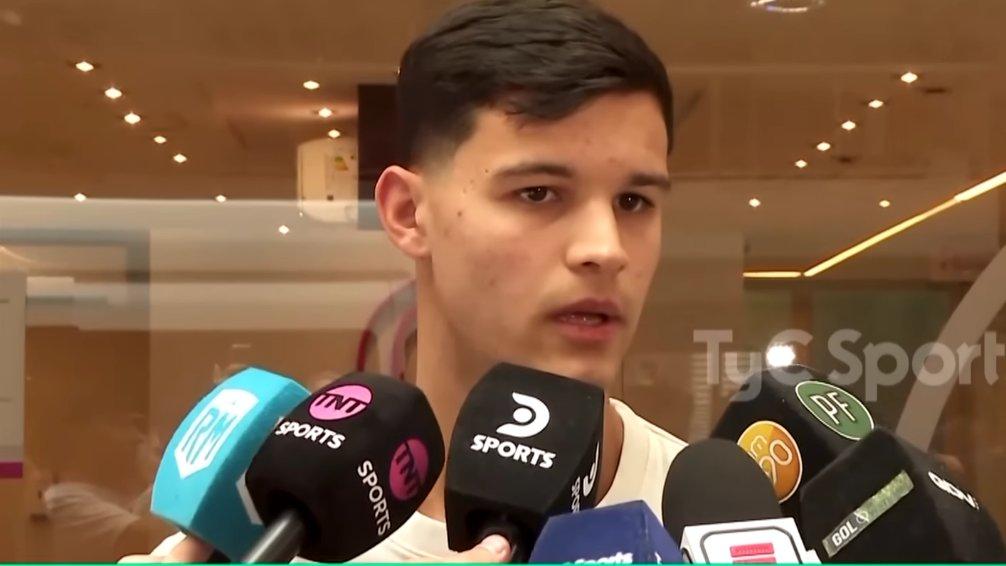 Valentin Carboni: "Convinto di andare al Racing dopo la chiamata di Milito. Ecco cosa mi ha detto Lautaro"