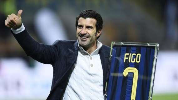 Figo: "Calcio italiano al top, se le milanesi stanno bene. Joao Mario? Spero lo aiuti il momento Inter"