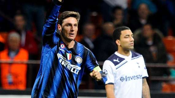 Zanetti segna e batte un record della Champions