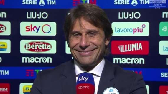 Conte: "Questa vittoria è una grande notizia per noi. Vincere a Milano? Spero di avere la forza per farlo"