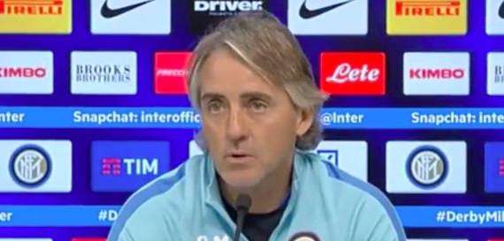 Mancini a Sky: "Due punti buttati, Icardi lavora bene"