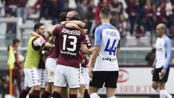 Torino, nelle ultime sette partite contro l'Inter tre vittorie, due pareggi e due sconfitte 