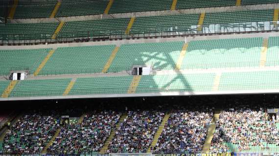 Presenze stadio, Inter giù dal podio: quasi 20mila in meno in un anno, però...