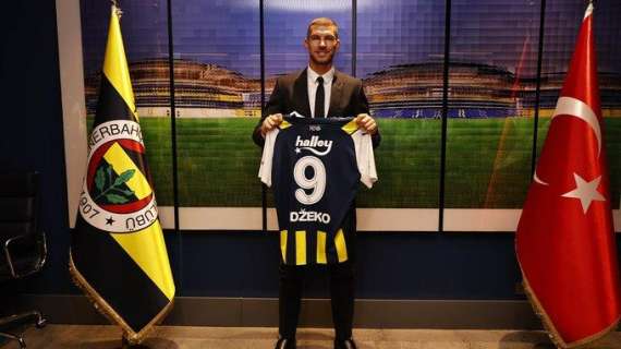 Dzeko abbraccia il Fenerbahce: "Felice e orgoglioso, darò il massimo"