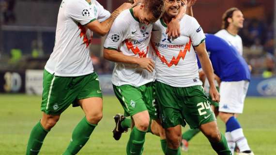 Eurorivali - Werder: tante assenze e 0-0 col Wolfsburg