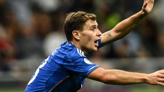 Nono gol in 53 presenze in azzurro per Barella, eguagliato il bottino di Totti