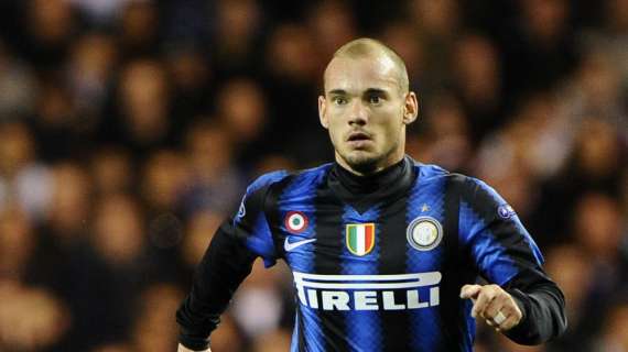 SportMediaset: domani sera, Sneijder mediano