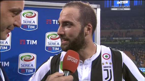 Higuain: "Inter, gran partita. Ma questa è la fame della Juve"