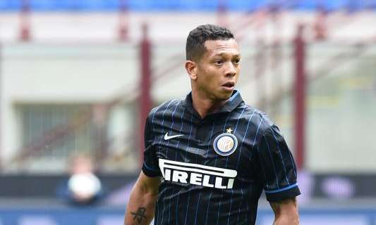 Guarin, risentimento muscolare. Nei prossimi giorni...