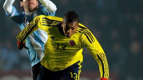 Guarin in tribuna a San Siro