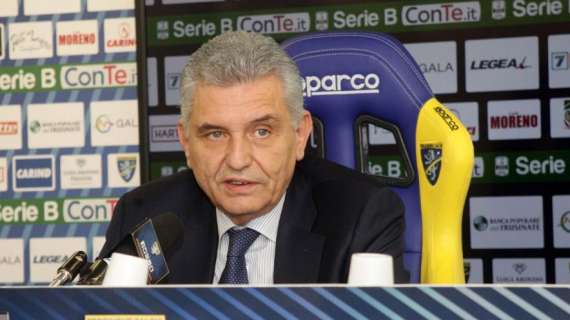 Frosinone, Stirpe: "Bene in trasferta, fatichiamo in casa. Domenica contro l'Inter daremo tutto"