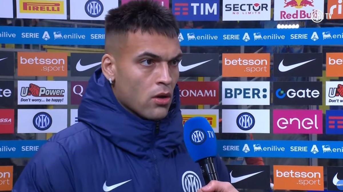 Lautaro a ITV: "Dobbiamo affrontare il Bologna con qualità e il giusto atteggiamento"
