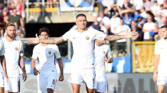 La Roma a fatica vince a Bergamo: decide Kolarov