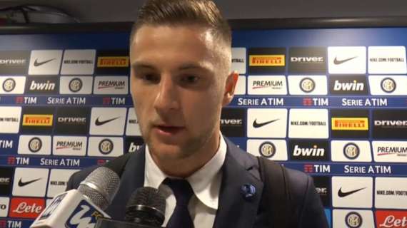 Skriniar dalla mixed: "La vena ritrovata delle punte ci aiuta. Col Milan daremo il massimo per i tifosi"