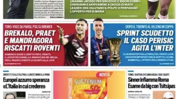 Prima TS - Sprint Scudetto: il caso Perisic agita l'Inter 