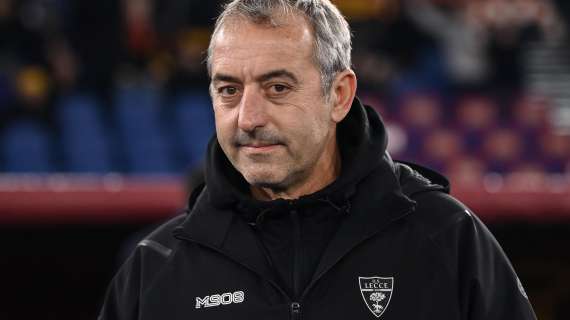 Lecce, Giampaolo non sottovaluta la Lazio: "È forte, anche contro l'Inter ha fatto una grande prima mezz'ora"