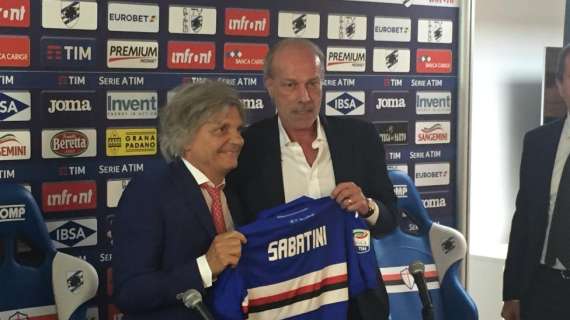 Ferrero: "Sabatini? Non è stato difficile portarlo alla Sampdoria. È venuto volentieri"