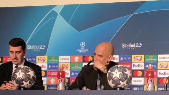 Guardiola in conferenza: "Mi aspettavo questa Inter, possono tornare in finale"