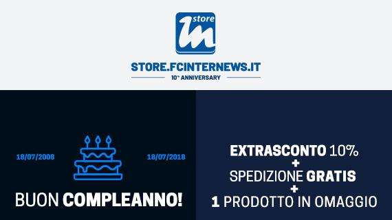 Sul nostro store online tre regali per tutti i tifosi dell’Inter