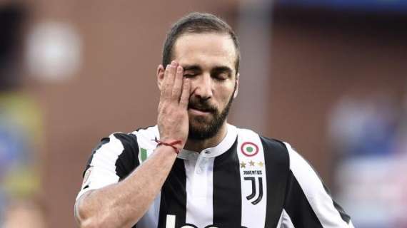 Frattura per Higuain: niente Napoli, Inter a rischio