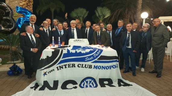 Monopoli, giornata di festa per l'Inter Club 'Sante Puleo'