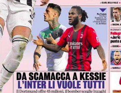 Prima GdS - Da Scamacca a Kessie: l'Inter li vuole tutti