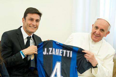 Zanetti e Papa Francesco: "Uno sportivo, con lui..."