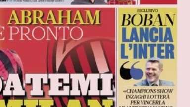 Prima GdS - Boban lancia l'Inter: "Champions show, Inzaghi lotterà per vincerla"