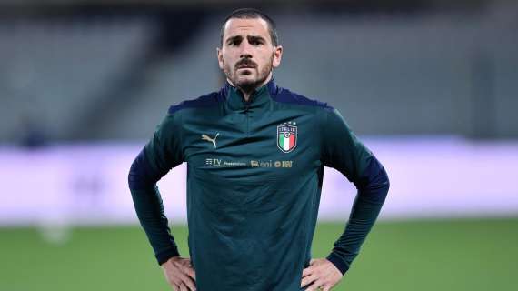 Sky - Nazionale, Bonucci lascia il ritiro per un problema muscolare 