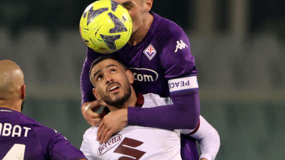 Sanabria risponde a Jovic: 1-1 tra Torino e Viola. Saponara infortunato rischia di saltare la finale con l'Inter