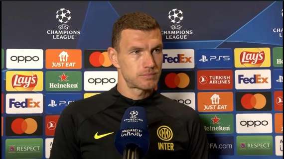 Dzeko: "Impresa eliminare il Barça? Non lo so perché l'Inter è forte e lo ha dimostrato"