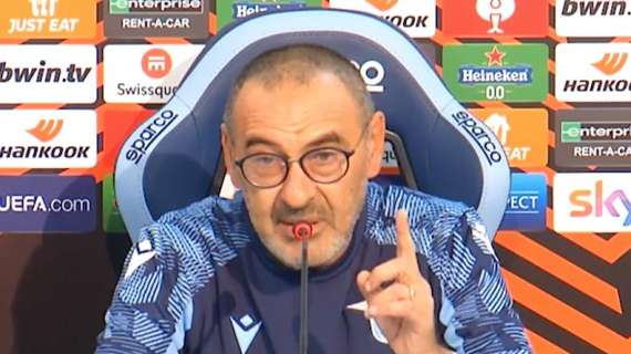 Sarri: "La prestazione buona, conferma di quanto buono fatto con l'Inter"