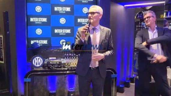 VIDEO - L'Inter apre il terzo Inter Store a Milano, Antonello: "Il nostro brand è cresciuto tantissimo"