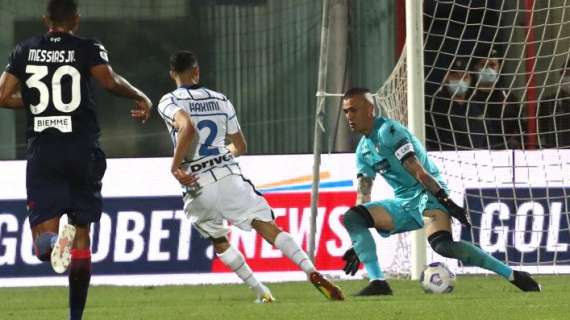 Hakimi, l'esultanza sui social dopo il gol al Crotone: "Winning feeling"