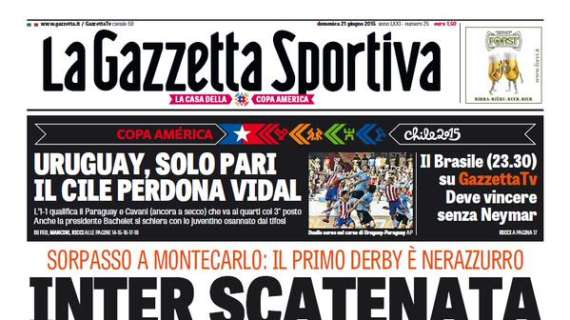 Prime pagine - Kondogbia all'Inter e Galliani sta a dieta. Possibilità per Imbula, adesso assalto a Salah