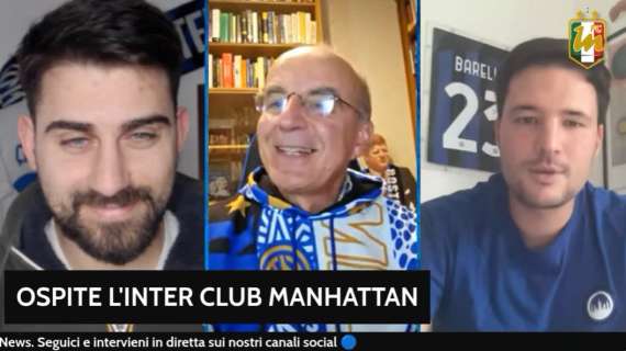 Rivivi la diretta! "IO GIRO L'ITALIA PER TE", ospite l'INTER CLUB MANHATTAN. Lazio DEMOLITA: ora la COPPA!