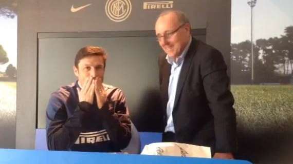 Training camp con Zanetti: il saluto ai tifosi maltesi