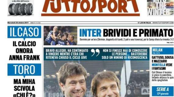 Prima TS - Inter, brividi e primato