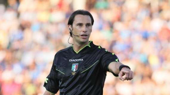 Inter-Udinese, arbitra Andrea Gervasoni di Mantova