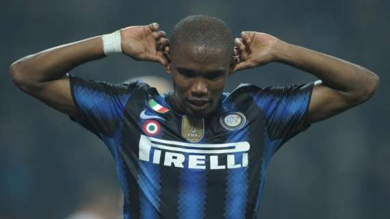 Eto'o: "Inter, sento l'energia giusta per sognare in grande. Lukaku farà tanti gol. Messi? Spero dia forfait"