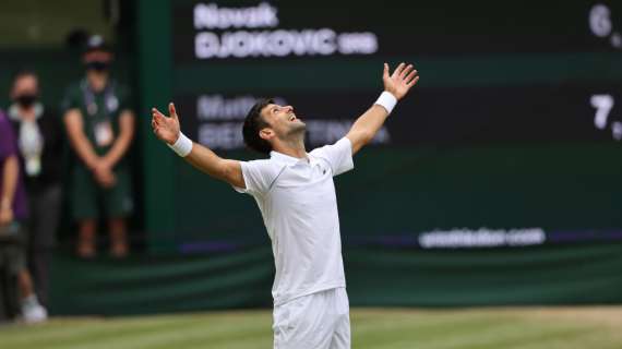 Djokovic re di Wimbledon: "Inghilterra o Italia? Stasera mi divertirò"