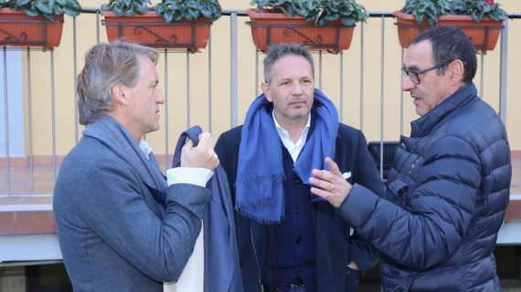 Incontro ieri sera in hotel tra Mancini e Mihajlovic