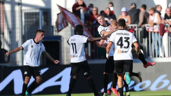 Prima gioia per Thiago Motta con lo Spezia: Salernitana battuta 2-1