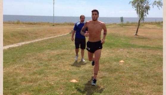 FOTO - Alvarez tweetta: "Mattinata d'allenamento"