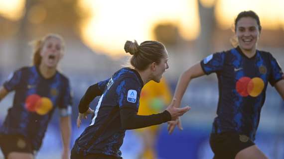 Doppia Bonetti e Polli regolano San Marino: Inter Women avanti in Coppa Italia